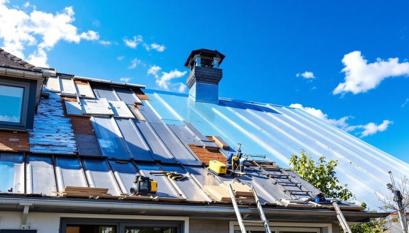 Rénovation toiture zinc : solutions de réparation et devis gratuits