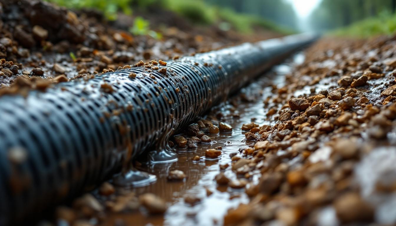 Drainage terrain inondé prix : tarifs et solutions adaptées